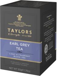 Taylors of Harrogate Earl Grey fekete tea, 20 filter, 50 g (615357118874)