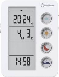 Renkforce Ébresztőóra Fehér Gyógyszer emlékeztető (RF-4883628) (RF-4883628)