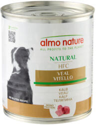 Almo Nature HFC 24x290g Almo Nature Classic borjú nedves kutyatáp