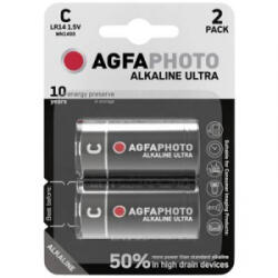 AgfaPhoto Babyelem Ultra LR14 Alkáli mangán 1.5 V 2 db (110-821839) (110-821839)