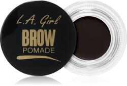 L. A. Girl Cosmetics Brow Pomade pomadă pentru sprâncene culoare Soft Black 3 g