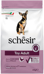 Schesir 2kg Schesir Dog Toy Adult csirke száraz kutyatáp