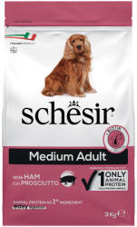 Schesir 2x3kg Schesir Dog Medium Adult sonka száraz kutyatáp