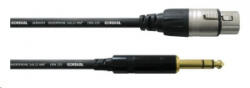 Cordial CFM 1, 5 FV 1 XLR female 3-pin -> 6.3mm Jack male (CFM 1,5 FV) - aqua