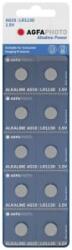AgfaPhoto AG10 LR54 alkáli-mangán gombelem 10db/cs (150-805580) (150-805580)