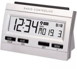 Technoline Rádiójel vezérelt digitális memo-ébresztőóra, 103x69x48 mm, ezüst, Techno Line WT 87 (02991)