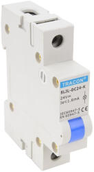 Tracon sorolható LED jelzőlámpa, kék DC24V - SLJL-DC24-K (SLJL-DC24-K)