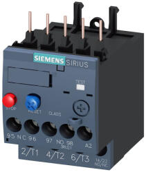 Siemens 3RU2116-1FB0 hőkioldó, 3, 5 - 5A, 1NO+1NC, S00, csavaros (3RU21161FB0)