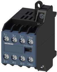 Siemens 3TG1010-0AL2 mágneskapcsoló, 4P 20A(AC1), 4NO, 230VAC 45-450Hz, csav (3TG10100AL2)