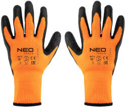 NEO TOOLS Munkakesztyű, hőszigetelt, latex bevonatú poliészter, 2242X, 10-es méret (97-612-10)