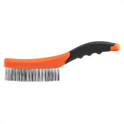 NEO TOOLS Drótkefe, rozsdamentes, 4x16 sor (39-050) - olaj