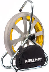 Univolt Katimex Kábelbehúzó, 80m/4, 5mm üvegszálas behúzószál, tartozékkal KM 80 KABELMAX 80m (102048) 103208 (103208)