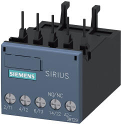 Siemens 3RT2916-1PB1 EMC szupresszor modul, varisztor, 400V-ig, S00 (3RT29161PB1)