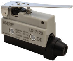TRACON Helyzetkapcsoló, rugószáras 1×CO, 2A 65mm IP40 LS7120 Tracon (LS7120)
