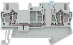 Siemens 8WH2000-6CF00 2 vezetékes bontható/teszt sorkapocs, 2, 5mm2, rugós (8WH20006CF00)