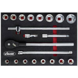 VIGOR (V5109) Dugókulcs készlet (V5109) (V5109)