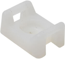 TRACON Kábelkötegelő talp 26x16 /5, 0 fehér, csavarozható CSTALP-6 Tracon (CSTALP-6)