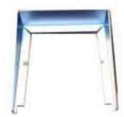 Urmet 725-701 esővédő keret egysoros sülly. táblához URMET (725/701)