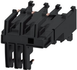 Siemens 3RA2911-2AA00 összeépítő elem S00 mágneskapcsoló és S00 motorvédő közé, rugós csatlakozás (3RA29112AA00)