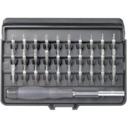 TOOLCRAFT Mikro bit készlet, 31 részes, Toolcraft (820935)