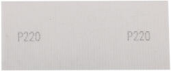 GRAPHITE Csiszolóháló fehér, 115x280mm, fa, fém, műanyag, űveg, gipszkarton csiszoláshoz, P220, min. rendelés: 3db (58T146)