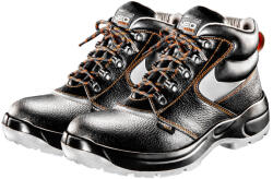 NEO TOOLS Munkabakancs, bőr, 44, CE, S1P SRA (82-025)