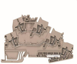 Weidmüller Kétemeletes sorkapocs ZDKPE 2.5-2, 800V, 1805940000 Weidmüller (1805940000)