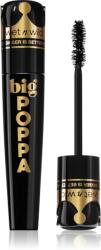 Wet n Wild Big Poppa rimel pentru volum extrem și culoare intensă culoare Blackest Black 10 ml