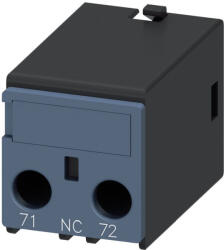 Siemens 3RH2911-1BA01 segédérintkező, homlokra, 1NC, S00-S3-hoz, csavaros (3RH29111BA01)