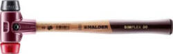 Halder SIMPLEX Puha kalapács ergonómikus markolat, kemény, középkemény 345 g 295 mm 1 db (3026.030) (3026.030)