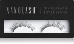 Nanolash DIY Eyelash Extensions pachet cu gene fără noduri autoadezive Innocent 36 buc