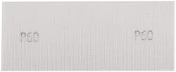 GRAPHITE Csiszolóháló fehér, 115x280mm, fa, fém, műanyag, űveg, gipszkarton csiszoláshoz, P60, min. rendelés: 3db (58T140)