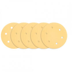 GRAPHITE Tépőzáras csiszolópapír 225mm, k180, 5db, 6 lyukakkal az 59g264, 59g265 csiszológéphez (54H031)