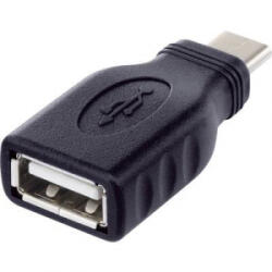 Renkforce USB 2.0 átalakító, USB C típusú dugóról A típusú aljra OTG funkcióval, Renkforce (RF-4279524)