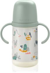 Suavinex Walk Second gyerekkulacs fogantyúval 6 m+ Green 270 ml