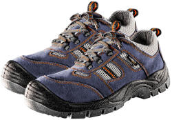 NEO TOOLS Munkacipő, velúrbőr, 46, CE, S1P SRA (82-037)