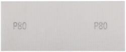 GRAPHITE Csiszolóháló fehér, 115x280mm, fa, fém, műanyag, űveg, gipszkarton csiszoláshoz, P80, min. rendelés: 3db (58T141)