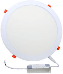 TRACON Beépíthető LED mélysugárzó, kerek, fehér 21 W, 2155 lm, D=300mm, 4000K LED-DL-21NW (LED-DL-21NW)