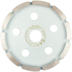 GRAPHITE Gyémánt csiszolókorong 125x22.2mm, szegmenses, 1 soros, száraz (57T322) - olaj