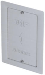 J. Pröpster 1045 ellenőrző ajtó V2A 140x250 (1045)