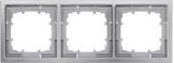 Siemens 5TG1323-1 3-as keret, platina (RAL9007), DELTA style (5TG13231)