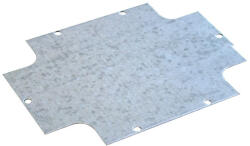 Tracon galvanizált szerelőlap MD-dobozokhoz 172×127mm - MD-SZL1 (MD-SZL1)