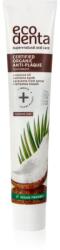 Ecodenta Certified Organic Anti-plaque pasta de dinti anti-placa bacteriana si gingii sănătoase cu ulei de cocos 75 ml