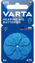 VARTA 675 hallókészülék elem (6db/bliszter) (24600101416) (24600101416)
