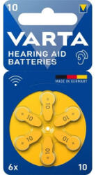 VARTA 10 hallókészülék elem (6db/bliszter) (24610101416) (24610101416) - aqua