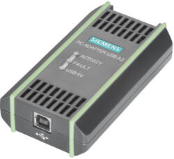 Siemens 6GK1571-0BA00-0AA0 PC adapter, USB kábellel (5m), PG/PC csatlakozása PROFIBUS-hoz vagy MPI-hoz (6GK15710BA000AA0)