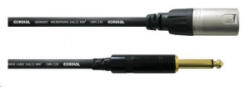 Cordial CCM 10 MP mikrofon kábel 1 XLR male 3-pin -> 1 6.5mm Jack mono (CCM 10 MP) - aqua