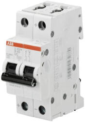 ABB 2CDS272061R0024 S202M kismegszakító, 2 pólusú, C karakterisztikájú, 2 A, 10 kA (2CDS272061R0024)
