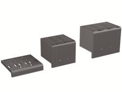 ABB Kapocstakaró magasított 3 pólusú XT4-hez HTC XT4 3p TERMINAL COVERS HIGH 2pcs, ABB, 1SDA066670R1 (1SDA066670R1)
