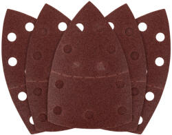 GRAPHITE Csiszolópapír deltacsiszolóhoz, tépőzáras, 11lyukas, 102x152mm, P80, 5db, min. rendelés: 3cs (58T302)